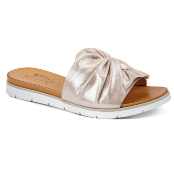 Spring Step Metallic Sandals - Picture 9 of 9